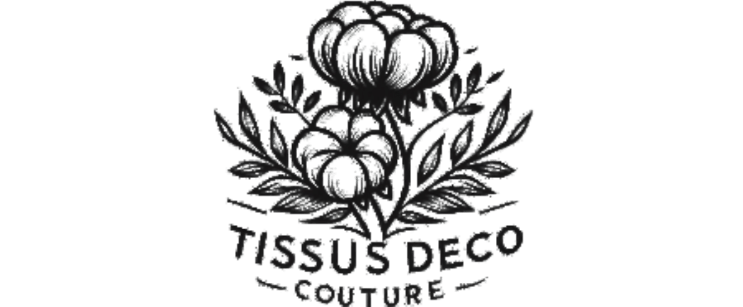 logo du site de vente de tissus en ligne Tissus Déco Couture