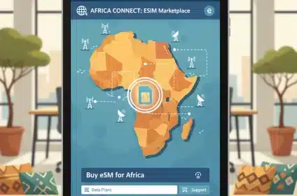 plate-forme de vente des cartes eSIM SIM pour l'Afrique