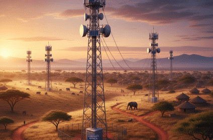 zones blanches, zones non couvertes par aucun réseau télécommunications en Afrique. la solution les mini réseaux locaux mobile proposés par bisatel telecom