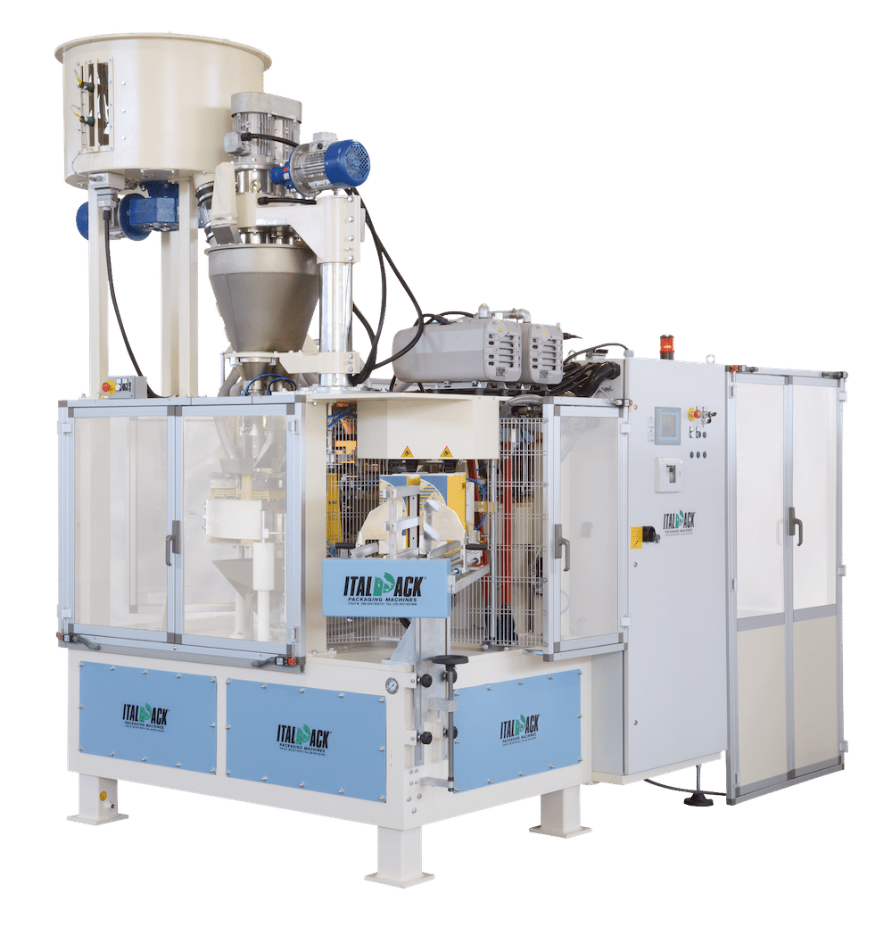 Ensacheuse automatique ITALPACK pour le conditionnement de farine en sachets papier
